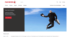 Desktop Screenshot of fujixerox.com